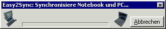 Notebook und PC synchronisieren